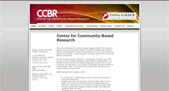 Desktop Screenshot of community-based-research.org